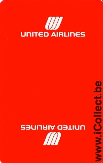Single Swap Playing Cards United Airlines (PS01-42F)