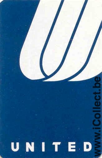 Single Swap Playing Cards United Airlines (PS01-42G)