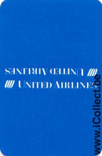 Single Swap Playing Cards United Airlines (PS01-42H)