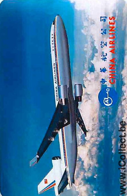 Single Swap Playing Cards Aviation China Airlines (PS08-06B)
