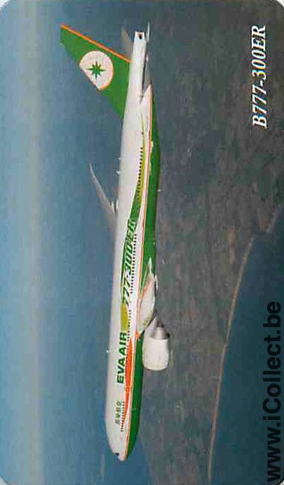 Single Swap Playing Cards Aviation Eva Air (PS02-14F) - Click Image to Close
