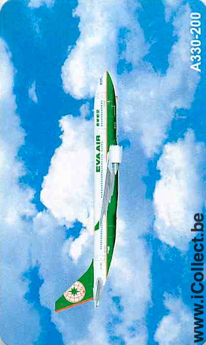 Single Swap Playing Cards Aviation Eva Air (PS12-15I)