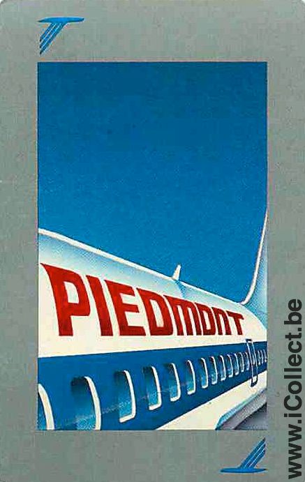 Single Swap Playing Cards Aviation Piedmont Airlines (PS08-07H)