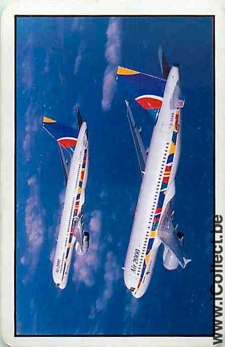 Single Playing Cards Aviation Air2000 (PS13-37F)