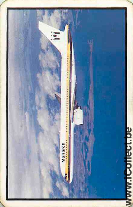 Single Swap Playing Cards Monarch Airlines (PS02-30G)