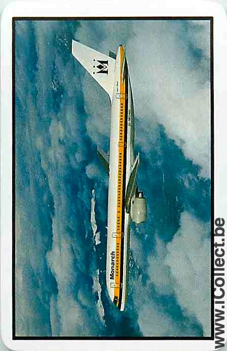 Single Swap Playing Cards Monarch Airline (PS03-34C)