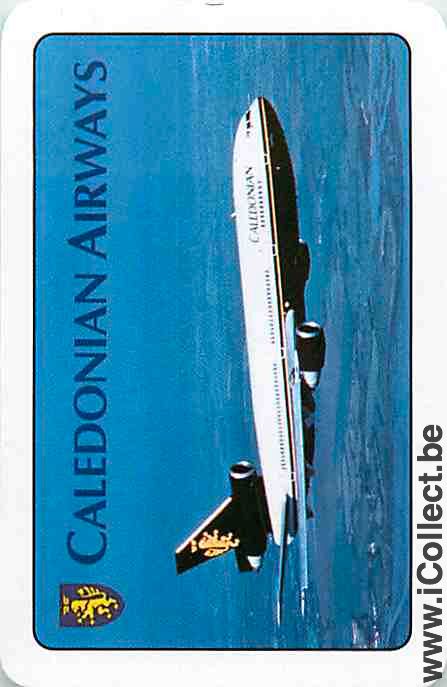 Single Playing Cards Caledonian Airways (PS06-43H)