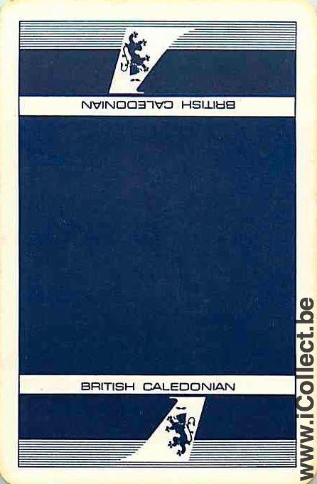 Single Playing Cards British Caledonian Airways (PS07-47B)