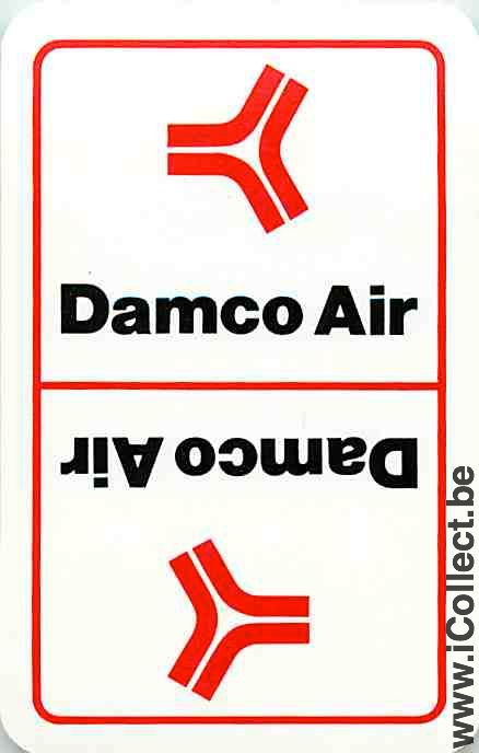 Single Playing Cards Aviation Damco Air (PS11-31H)