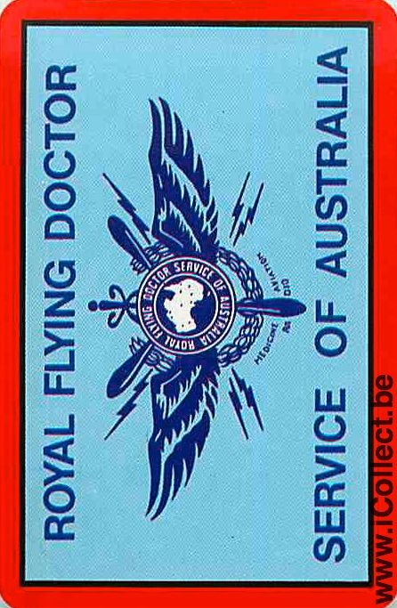 Single Swap Playing Cards Royal Flying Doctor (PS11-33E) - Click Image to Close