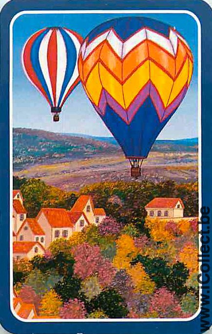 Single Playing Cards Aviation Balloons (PS12-20A)