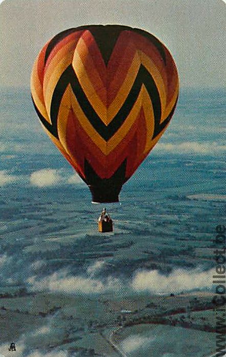 Single Swap Playing Cards Aviation Balloon (PS07-51G)