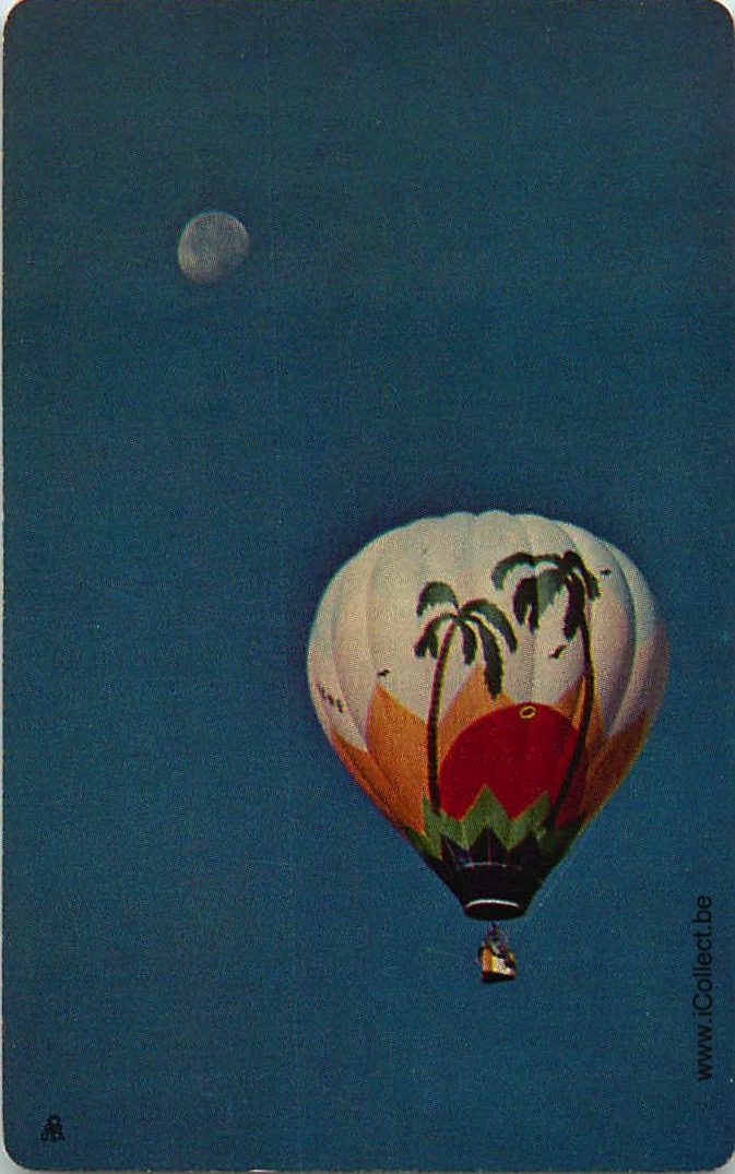 Single Swap Playing Cards Aviation Balloon (PS09-06C)
