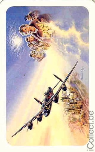 Single Swap Playing Cards War Plane (PS01-49F) - Click Image to Close