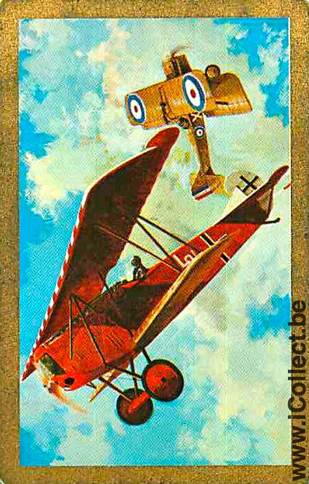 Single Playing Cards Aviation War Plane (PS02-60H)