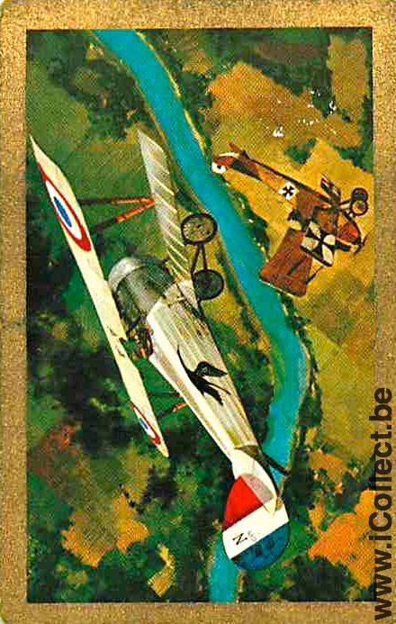 Single Playing Cards Aviation War Plane (PS02-60I)