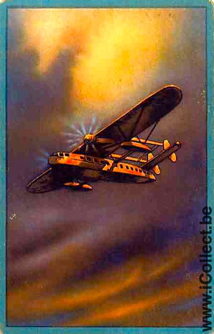 Single Playing Cards Aviation Plane (PS06-12I) - Click Image to Close