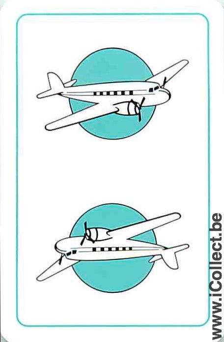 Single Playing Cards Aviation Plane (PS12-13G) - Click Image to Close