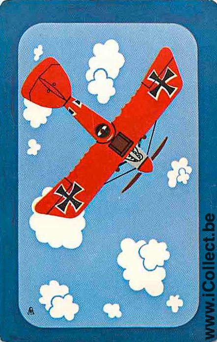 Single Playing Cards Aviation Plane War I (PS11-40H)