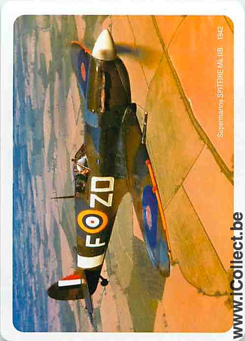 Single Playing Cards Aviation Plane (PS13-54E)