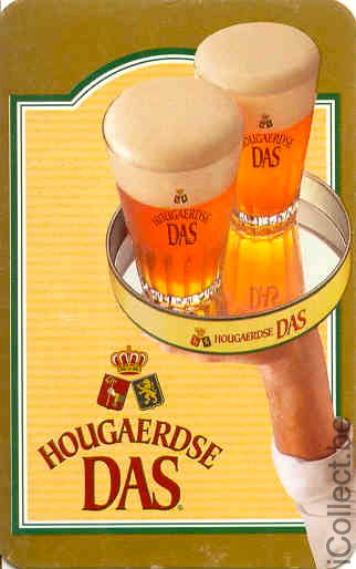 Single Swap Playing Cards Beer Hougaerdse DAS Belgium (PS04-02E)