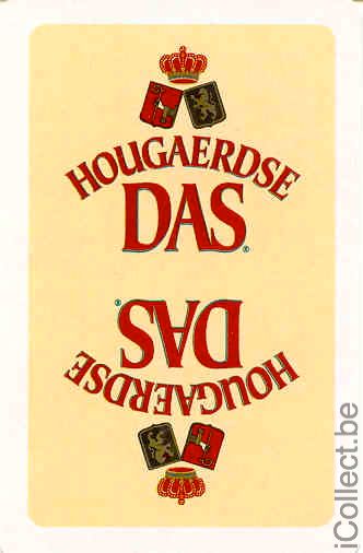Single Swap Playing Cards Beer Hougaerdse DAS Belgium (PS02-20B) - Click Image to Close