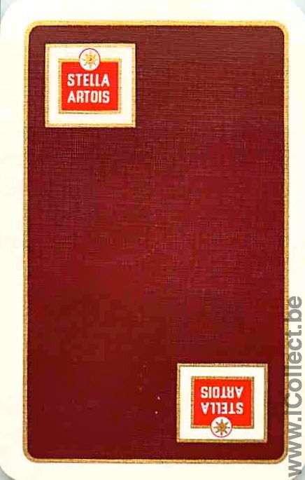 Single Swap Playing Cards Beer Stella Artois (PS03-37G) - Click Image to Close