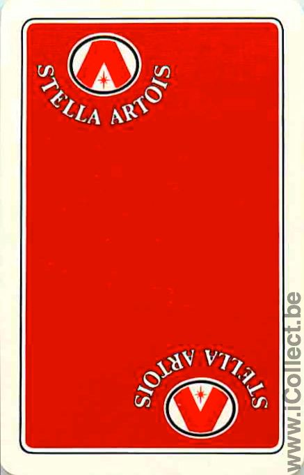 Single Swap Playing Cards Beer Stella Artois (PS03-38B)