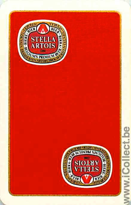 Single Swap Playing Cards Beer Stella Artois (PS03-38F)