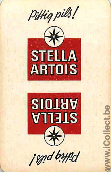 Single Swap Playing Cards Beer Stella Artois (PS03-40A)