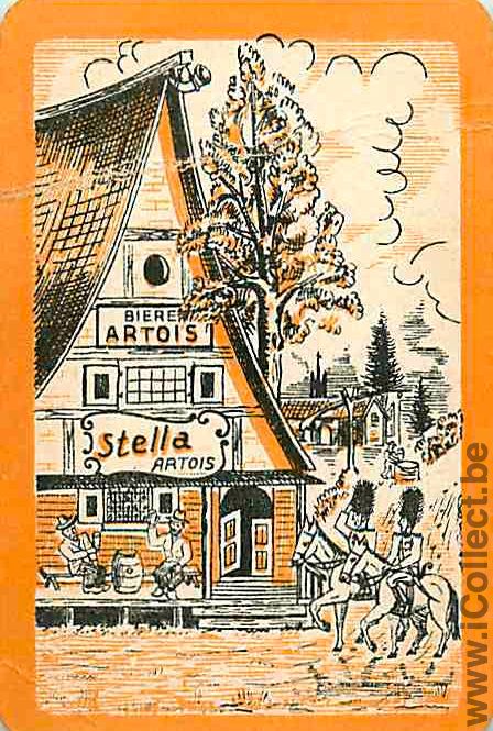Single Swap Playing Cards Beer Stella Artois (PS13-59D)