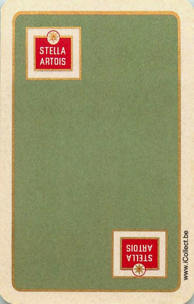 Single Swap Playing Cards Beer Stella Artois (PS06-22E) - Click Image to Close