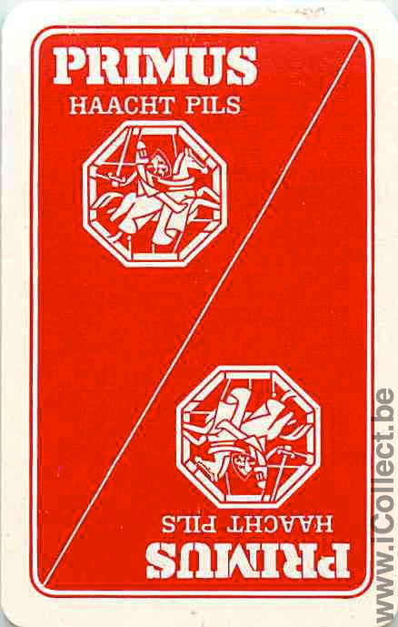 Single Swap Playing Cards Beer Haecht Primus (PS03-43D) - Click Image to Close