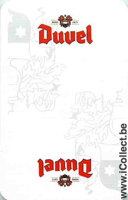 Single Swap Playing Cards Beer Duvel (PS13-54G)