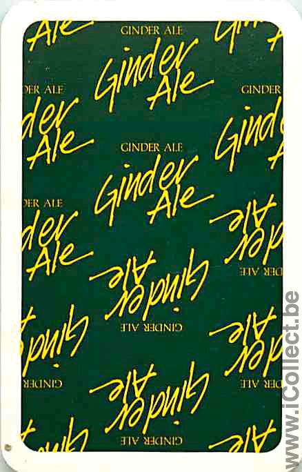 Single Swap Playing Cards Beer Ginder-Ale (PS02-13F)