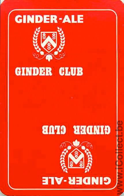 Single Swap Playing Cards Beer Ginder-Ale (PS03-47D)