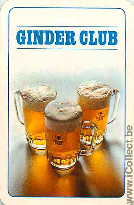 Single Swap Playing Cards Beer Ginder Club (PS10-53C) - Click Image to Close