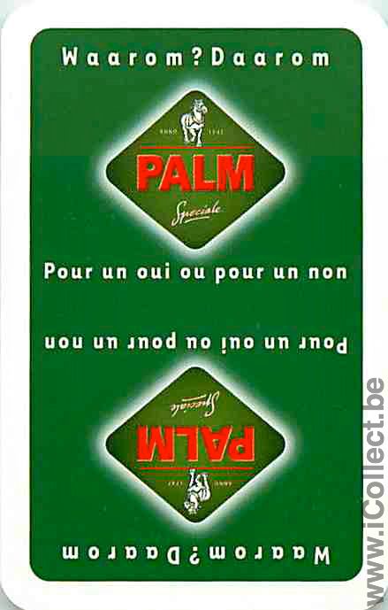 Single Swap Playing Cards Beer Palm (PS03-48F)