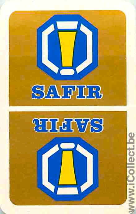 Single Swap Playing Cards Beer Safir (PS03-49B)