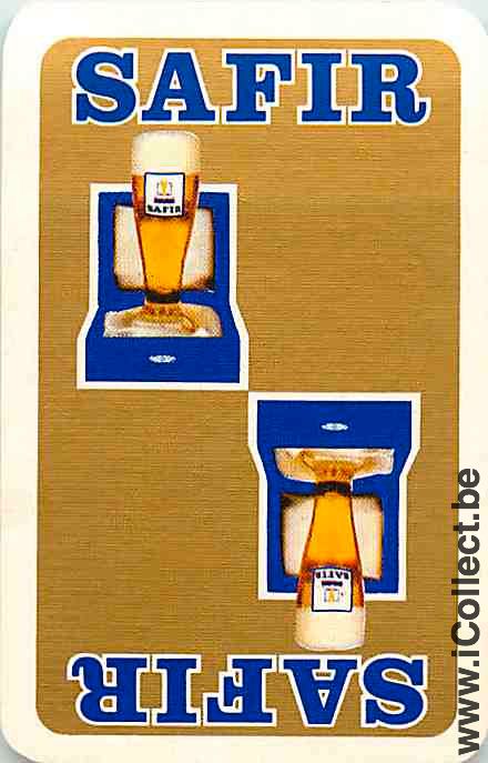 Single Swap Playing Cards Beer Safir (PS15-22E)