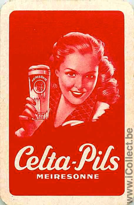 Single Swap Playing Cards Beer Celta Pils (PS02-59E)