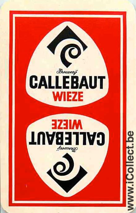 Single Playing Cards Beer Callebaut Wieze (PS13-44C)