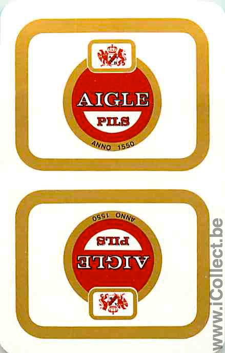 Single Swap Playing Cards Beer Aigle Belgica (PS04-23H) - Click Image to Close