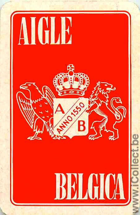 Single Swap Playing Cards Beer Aigle Belgica (PS02-58E)