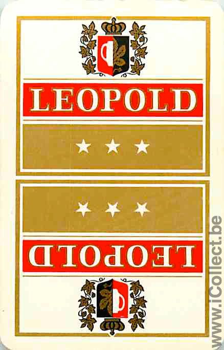 Single Swap Playing Cards Beer Leopold (PS04-24B) - Click Image to Close