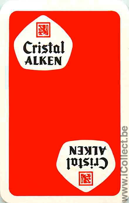 Single Swap Playing Cards Beer Cristal Alken (PS04-26C)