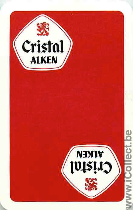 Single Swap Playing Cards Beer Cristal Alken (PS04-26D)