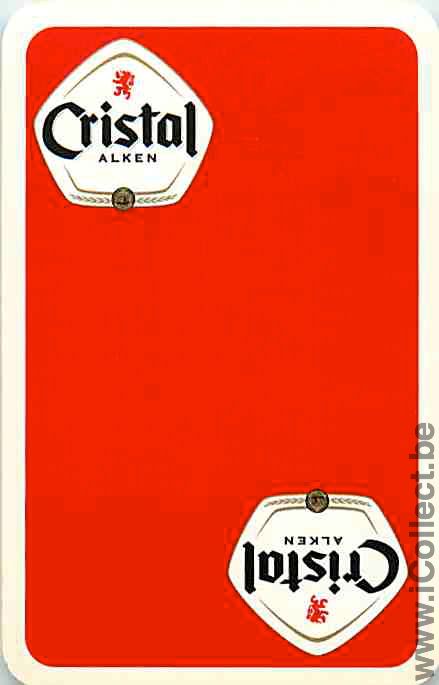 Single Swap Playing Cards Beer Cristal Alken (PS10-55E)