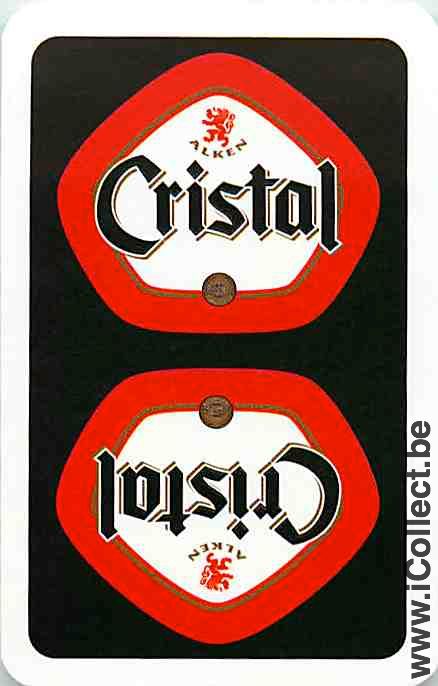 Single Swap Playing Cards Beer Cristal Alken (PS09-15H)