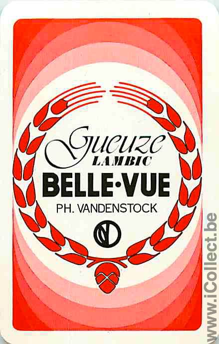 Single Swap Playing Cards Beer Gueuze Belle-Vue (PS04-26I)